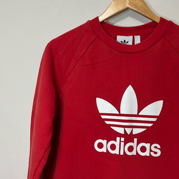 Adidas Adicolor Classics Trefoil Crewneck Sweatshirt - Picture 4 of 12
